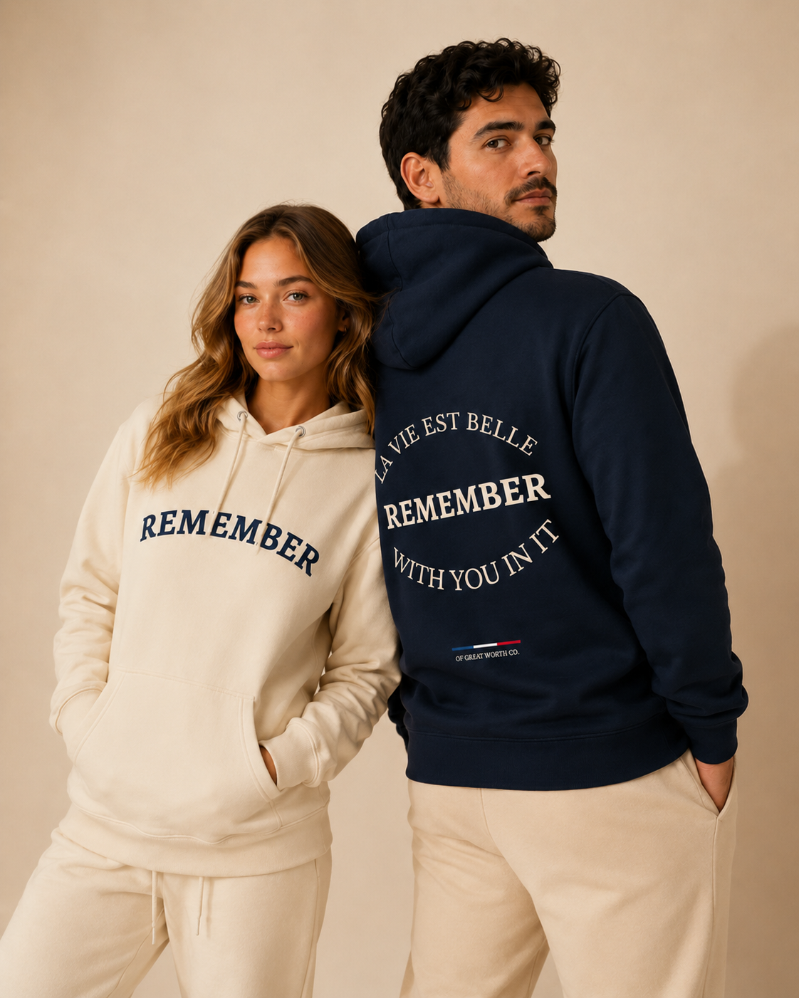 Remember Ivory Hoodie